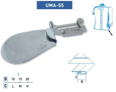 Приспособление UMA-55 10 мм