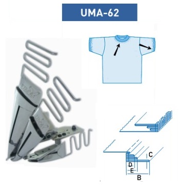 Приспособление UMA-62 60/30-50/25 мм