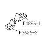 Комплект направителей E4826-1, E3626-3 (original)