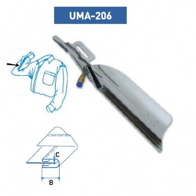 Приспособление UMA-206 40-12 мм L