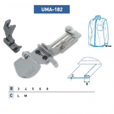 Приспособление UMA-182 8 мм