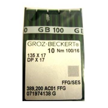 Игла Groz-beckert DPx17 FFG/SES № 100/16